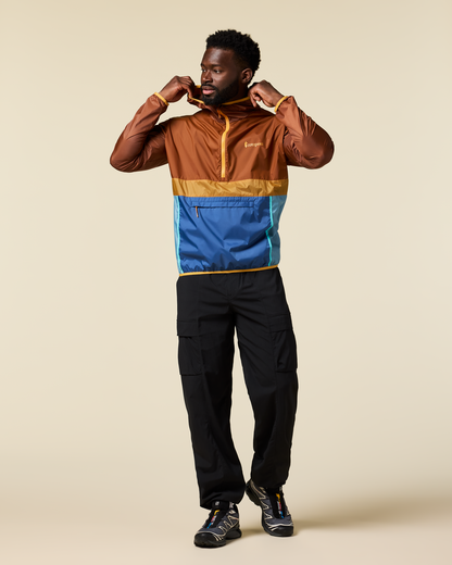 Teca Half-Zip Windbreaker - Men's - Eat More Veggies - US 9792