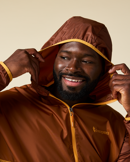 Teca Half-Zip Windbreaker - Men's - Eat More Veggies - US 9792