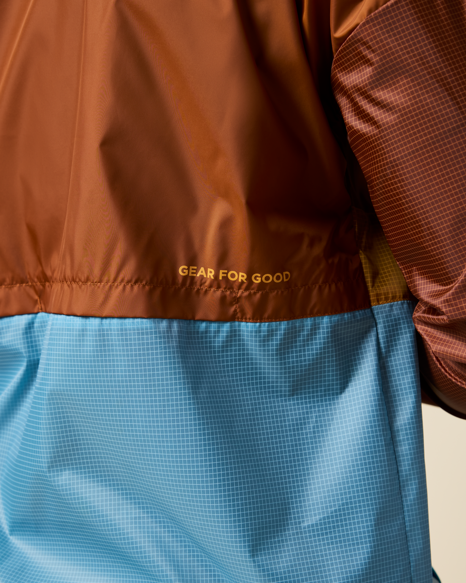 Teca Half-Zip Windbreaker - Men's - Eat More Veggies - US 9792
