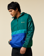 Teca Half-Zip Windbreaker - Men's - Eat More Veggies - US 9792