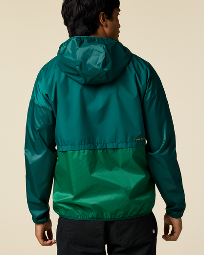 Teca Half-Zip Windbreaker - Men's - Eat More Veggies - US 9792