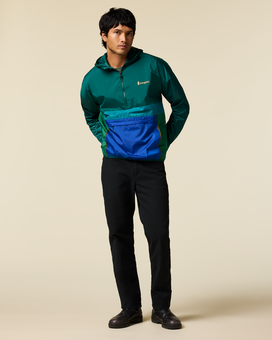 Teca Half-Zip Windbreaker - Men's - Eat More Veggies - US 9792