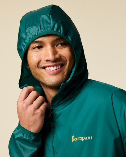 Teca Half-Zip Windbreaker - Men's - Eat More Veggies - US 9792
