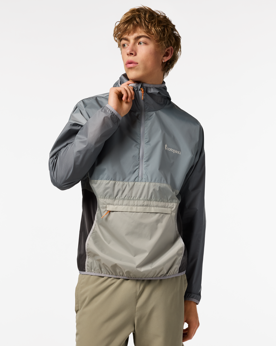 Teca Half-Zip Windbreaker - Men's - Storm Clouds - US 9674
