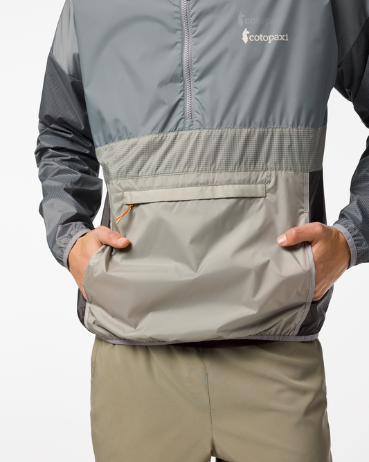 Teca Half-Zip Windbreaker - Men's - Storm Clouds - US 9674