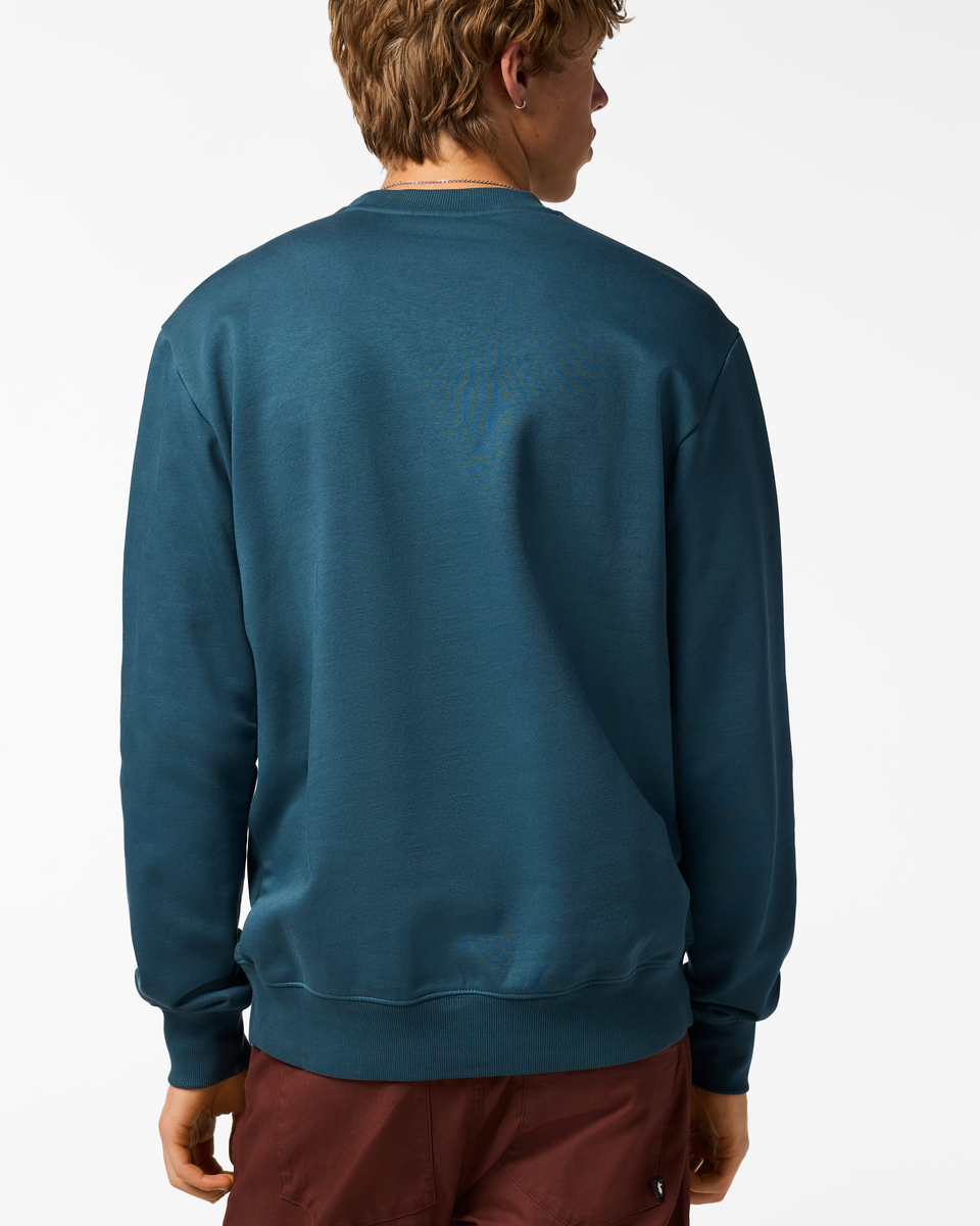 Trail To Sea Crew Sweatshirt - Men's - Ocean - US 9866
