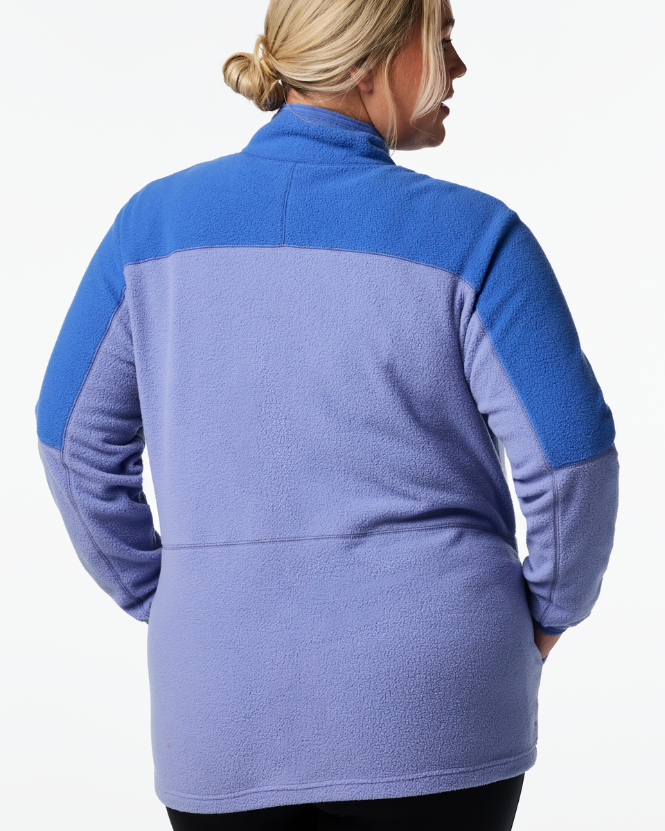 Abrazo Fleece Full-Zip Jacket - Women's - Azure/Aster - US 9676