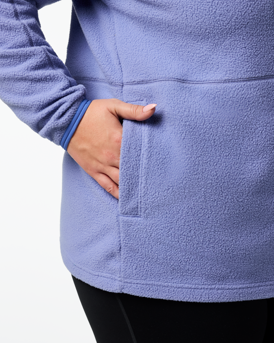 Abrazo Fleece Full-Zip Jacket - Women's - Azure/Aster - US 9676