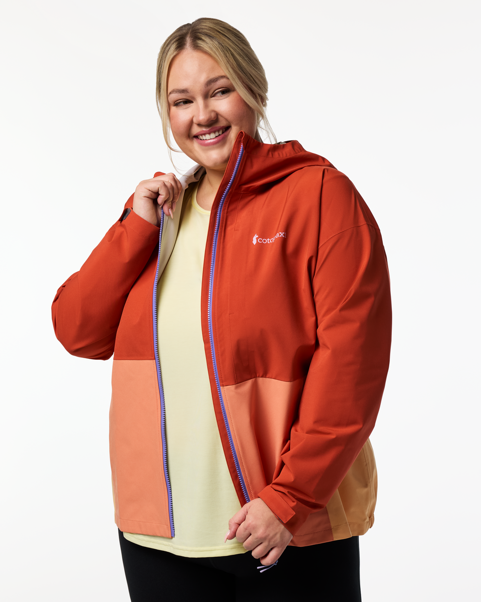 Cielo Rain Jacket - Women's - Chimayo/Grapefruit - US 7852
