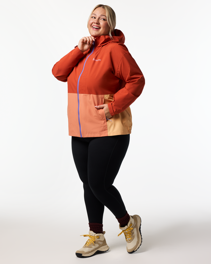 Cielo Rain Jacket - Women's - Chimayo/Grapefruit - US 7852