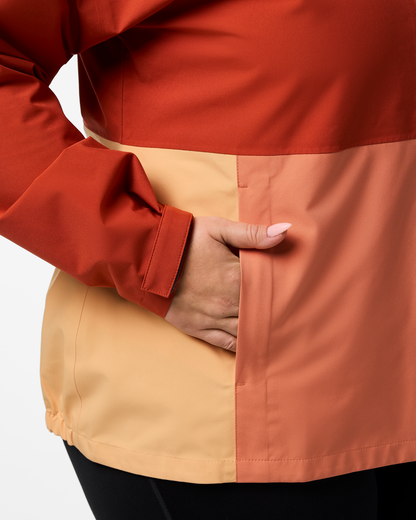 Cielo Rain Jacket - Women's - Chimayo/Grapefruit - US 7852
