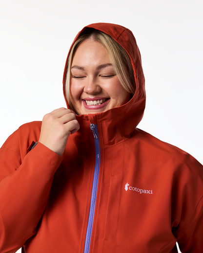 Cielo Rain Jacket - Women's - Chimayo/Grapefruit - US 7852