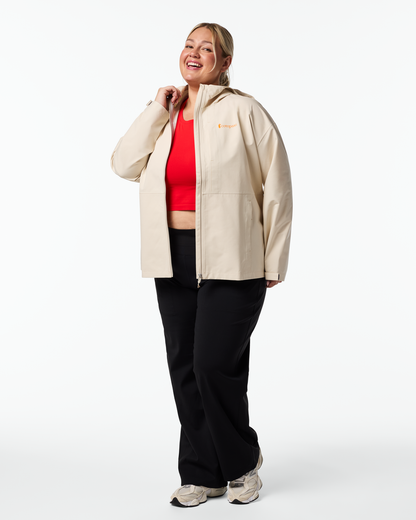 Cielo Rain Jacket - Women's - Cotopaxi Cream - US 2868