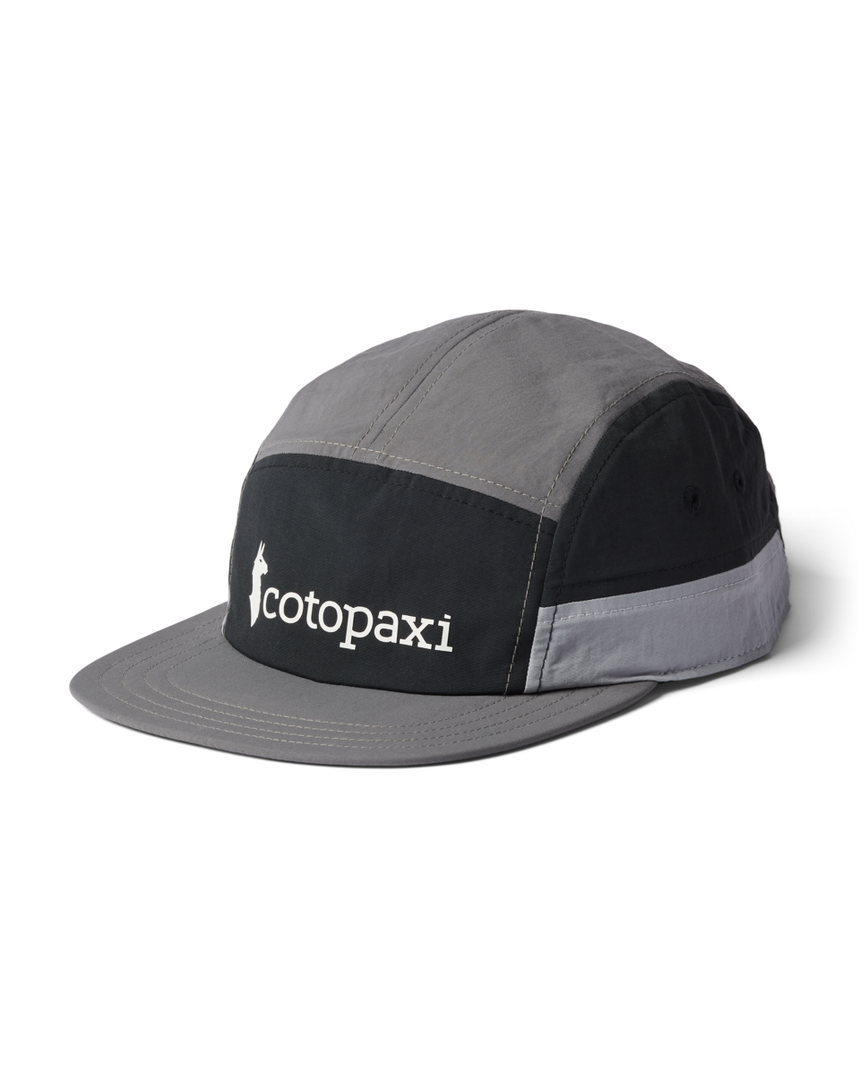 Cotopaxi Tech 5-Panel Hat - Black/Cinder - US 5455
