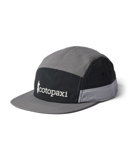 Cotopaxi Tech 5-Panel Hat - Black/Cinder - US 5455