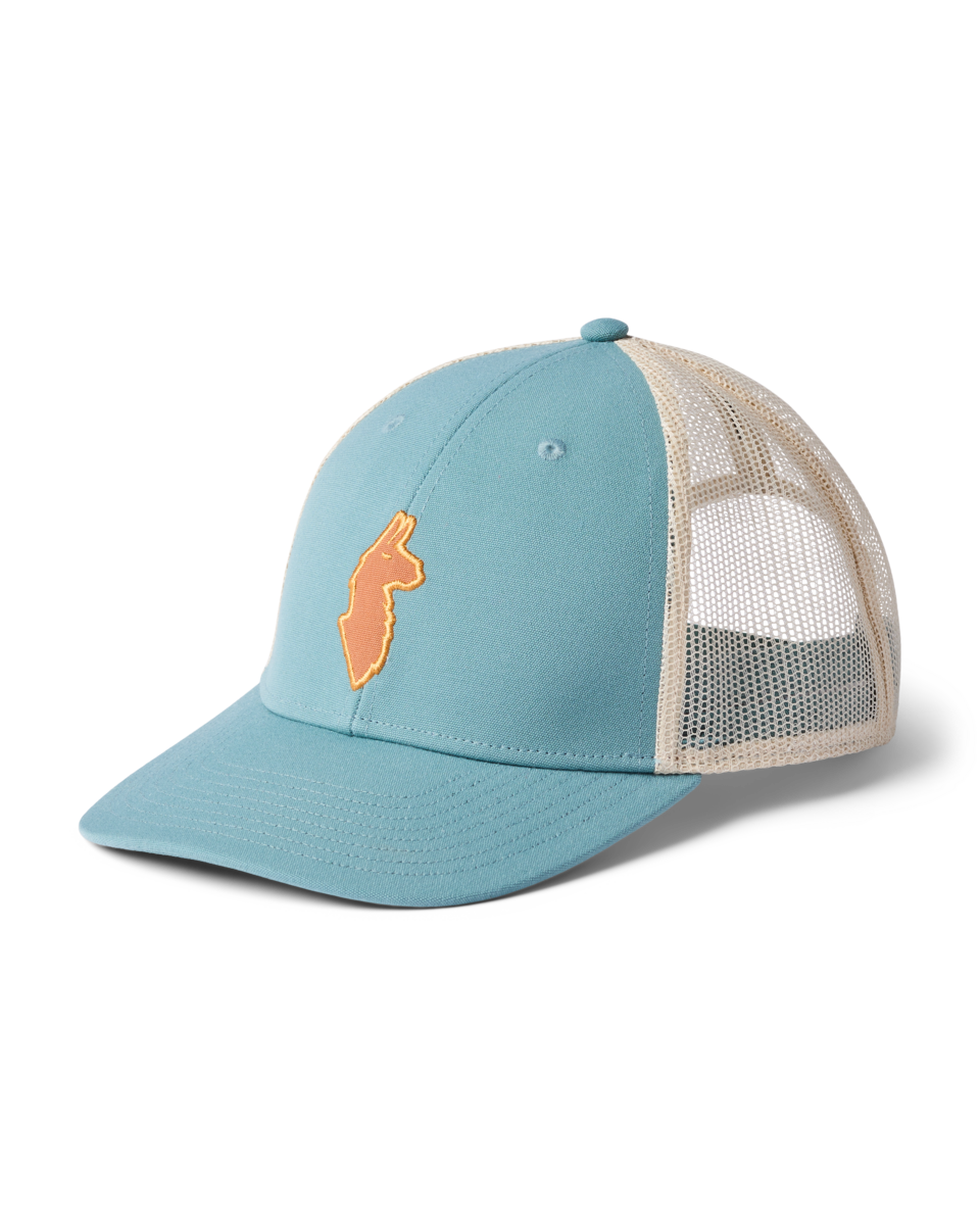 Llama Trucker Hat - Everglade - US 4444