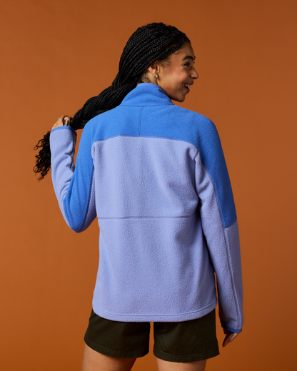 Abrazo Fleece Full-Zip Jacket - Women's - Azure/Aster - US 9676