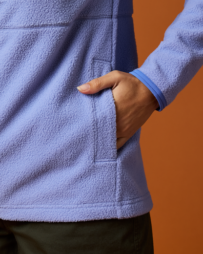 Abrazo Fleece Full-Zip Jacket - Women's - Azure/Aster - US 9676