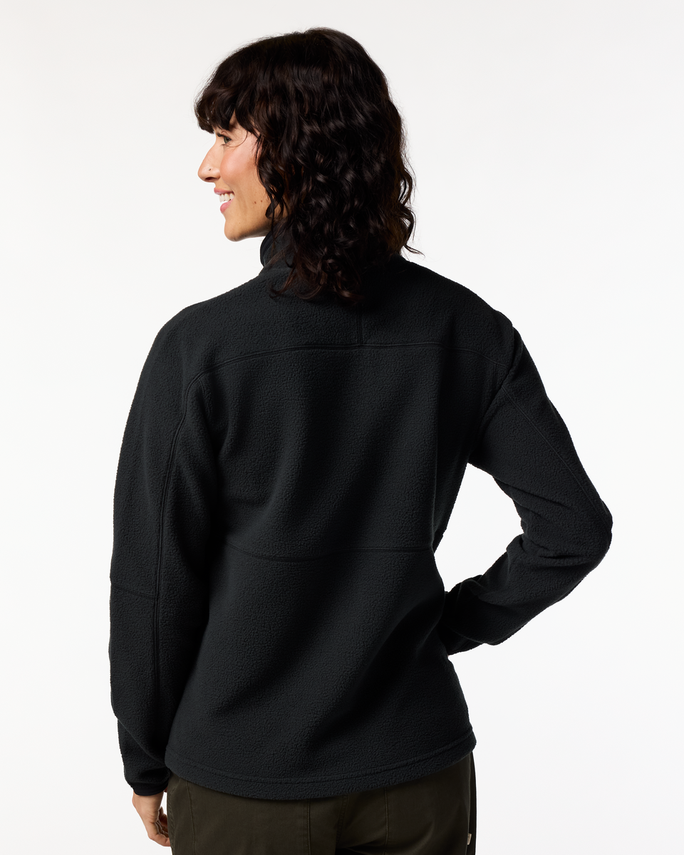 Abrazo Fleece Full-Zip Jacket - Women's - Cotopaxi Black - US 2022