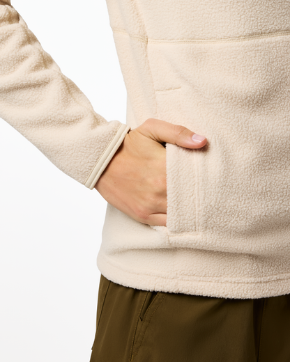 Abrazo Fleece Full-Zip Jacket - Women's - Khaki/Cream - US 6982