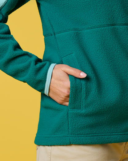 Abrazo Fleece Full-Zip Jacket - Women's - Tide Pool/Malachite - US 5532