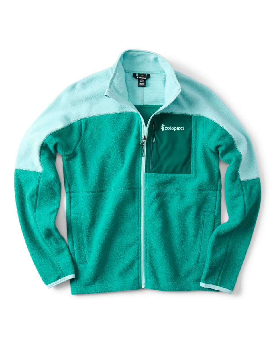 Abrazo Fleece Full-Zip Jacket - Women's - Tide Pool/Malachite - US 5532