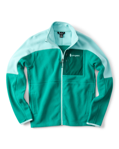Abrazo Fleece Full-Zip Jacket - Women's - Tide Pool/Malachite - US 5532