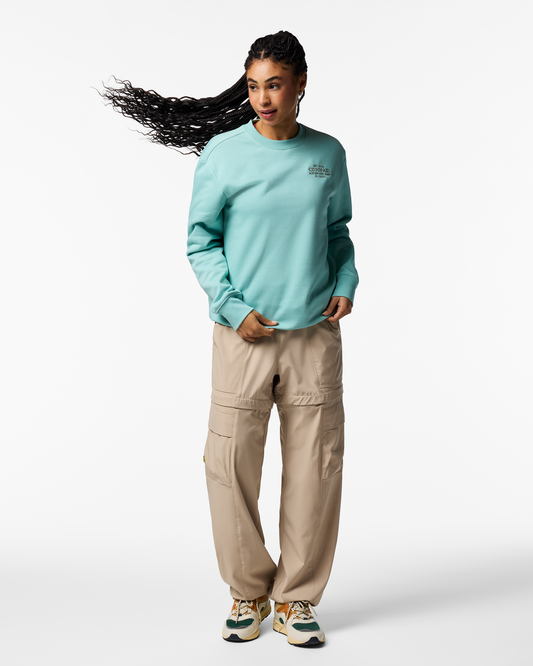 Adventure Gear Crew Sweatshirt - Women's - Tide Pool - US 9683
