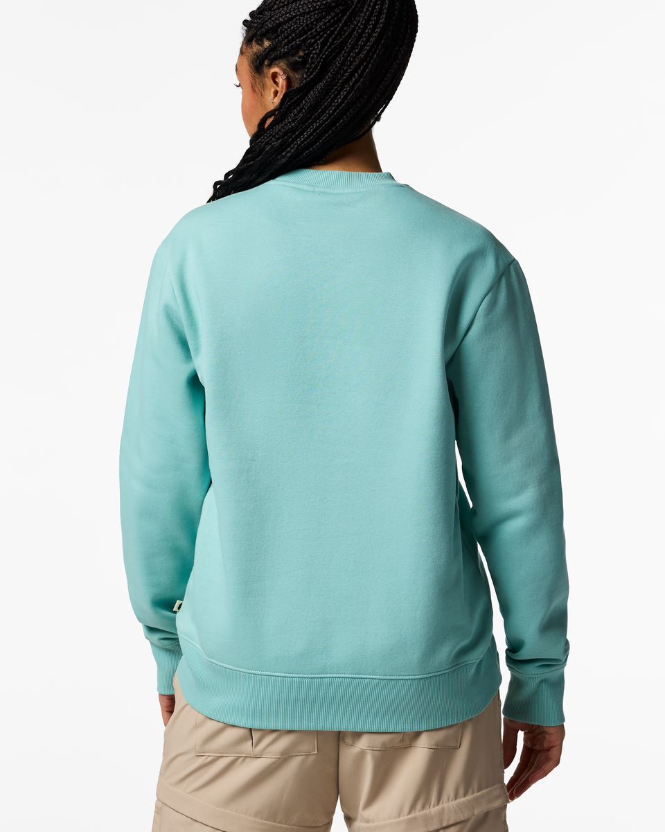 Adventure Gear Crew Sweatshirt - Women's - Tide Pool - US 9683