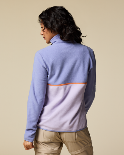 Amado Fleece Pullover - Women's - Aster/Moonbeam - US 5026