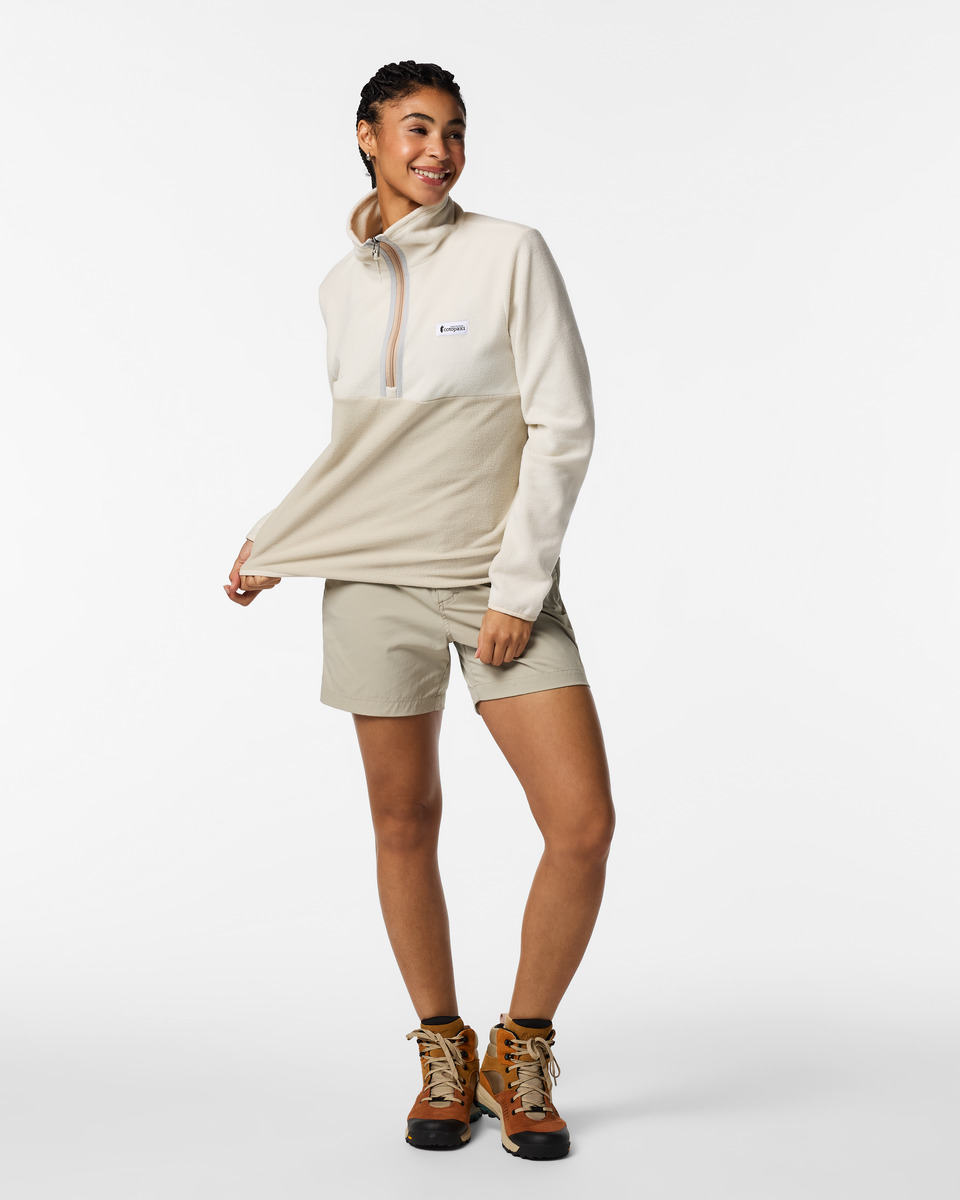 Amado Fleece Pullover - Women's - Chalk/Mineral - US 2542
