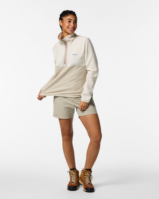 Amado Fleece Pullover - Women's - Chalk/Mineral - US 2542