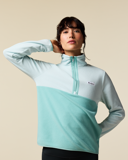 Amado Fleece Pullover - Women's - Surf/Tide Pool - US 1070