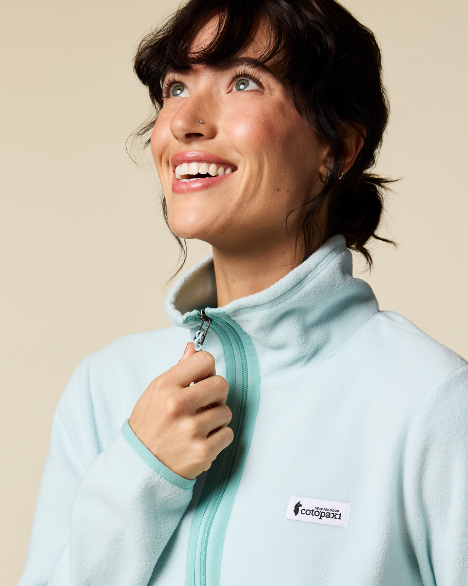 Amado Fleece Pullover - Women's - Surf/Tide Pool - US 1070