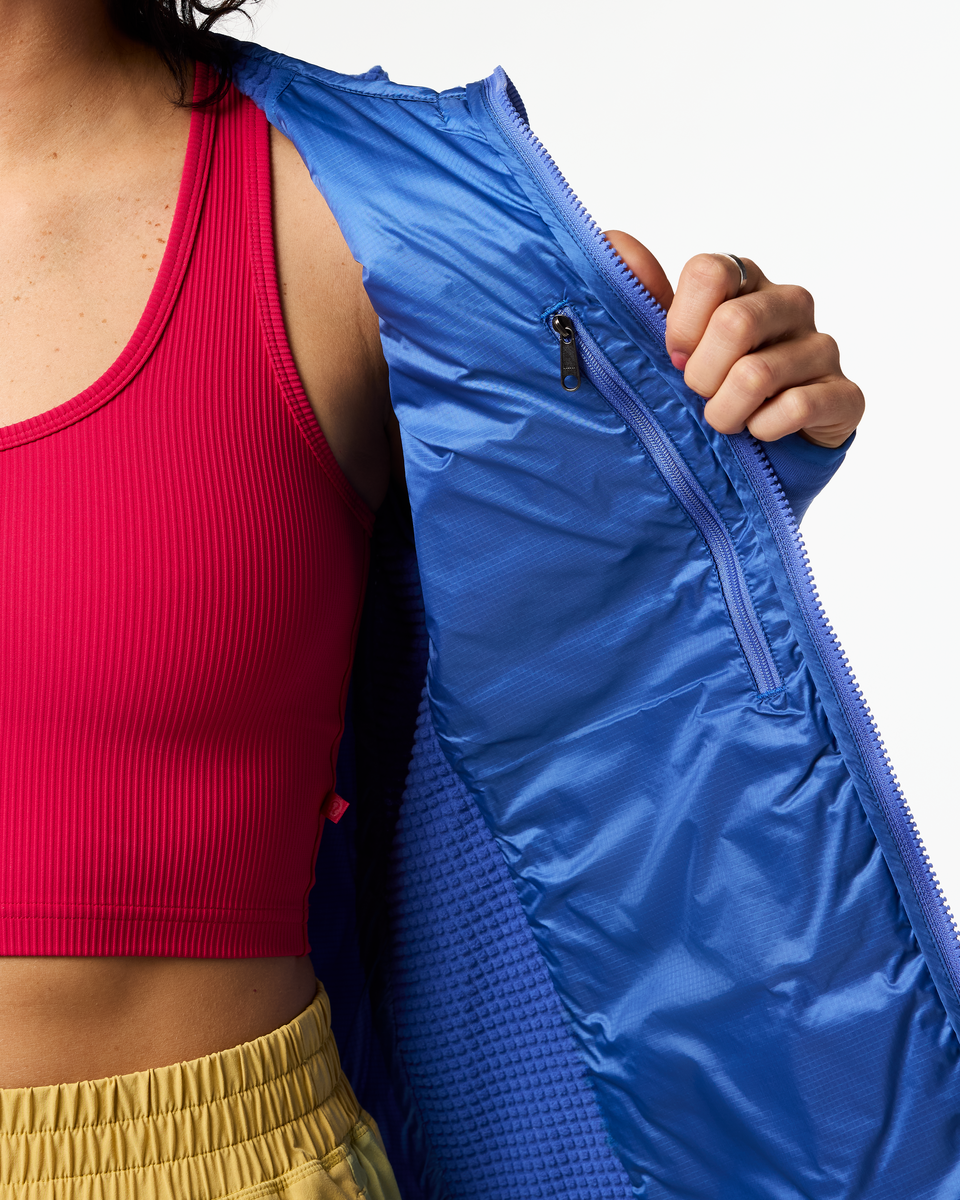 Capa Hybrid Insulated Hooded Jacket - Women's - Azure/Moonbeam - US 2942