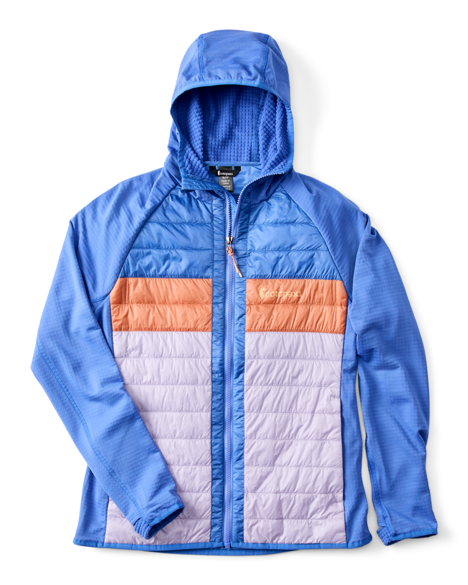 Capa Hybrid Insulated Hooded Jacket - Women's - Azure/Moonbeam - US 2942