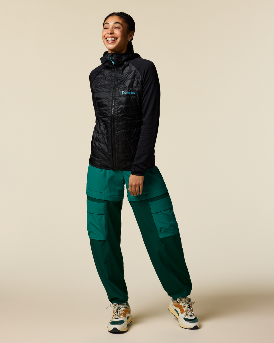 Capa Hybrid Insulated Hooded Jacket - Women's - Cotopaxi Black - US 1097