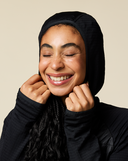 Capa Hybrid Insulated Hooded Jacket - Women's - Cotopaxi Black - US 1097