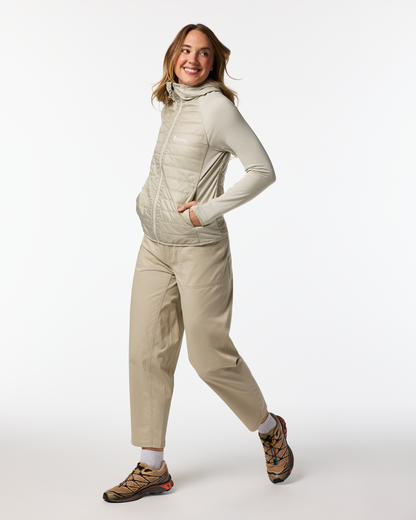 Capa Hybrid Insulated Hooded Jacket - Women's - Mineral - US 1991