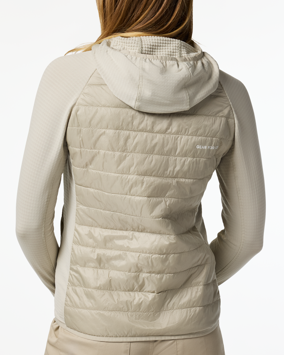 Capa Hybrid Insulated Hooded Jacket - Women's - Mineral - US 1991