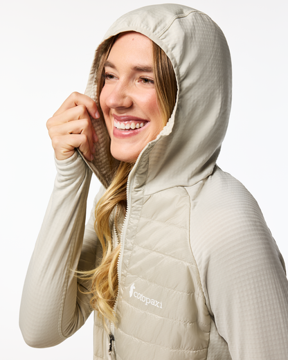 Capa Hybrid Insulated Hooded Jacket - Women's - Mineral - US 1991