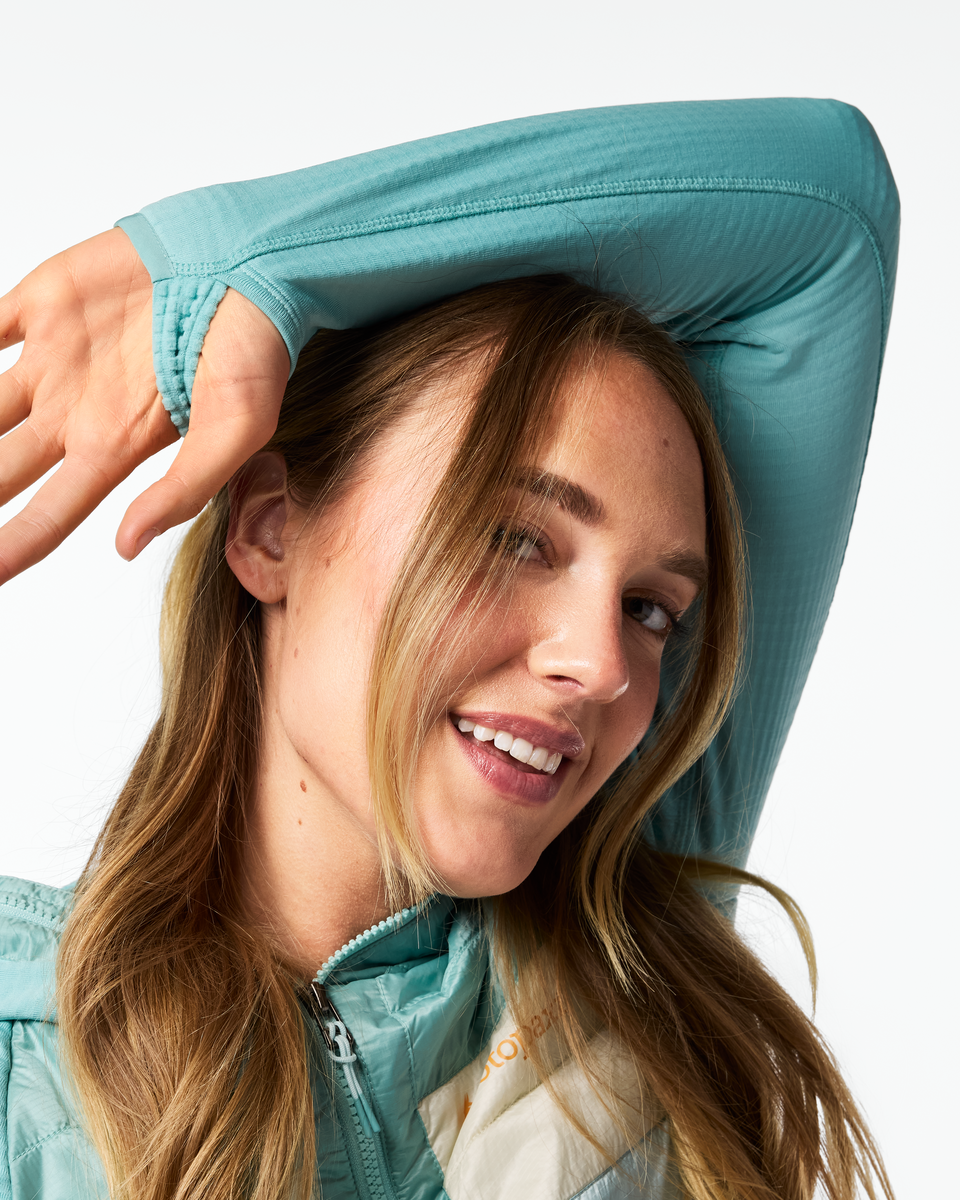 Capa Hybrid Insulated Hooded Jacket - Women's - Tide Pool/Surf - US 1064