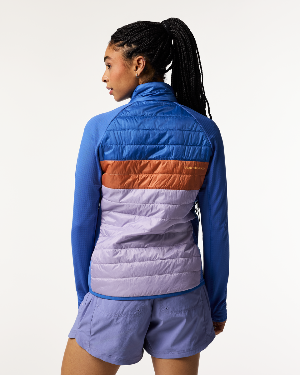 Capa Hybrid Insulated Jacket - Women's - Azure/Moonbeam - US 5587