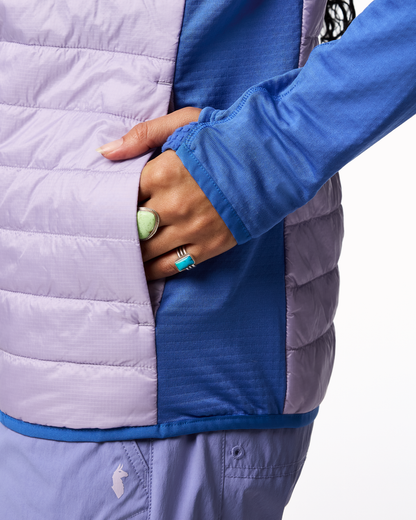 Capa Hybrid Insulated Jacket - Women's - Azure/Moonbeam - US 5587