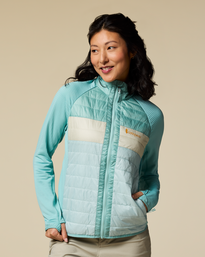 Capa Hybrid Insulated Jacket - Women's - Tide Pool/Surf - US 1657