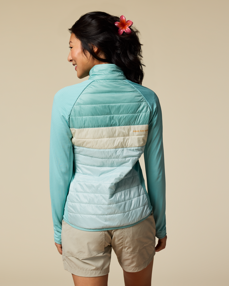Capa Hybrid Insulated Jacket - Women's - Tide Pool/Surf - US 1657