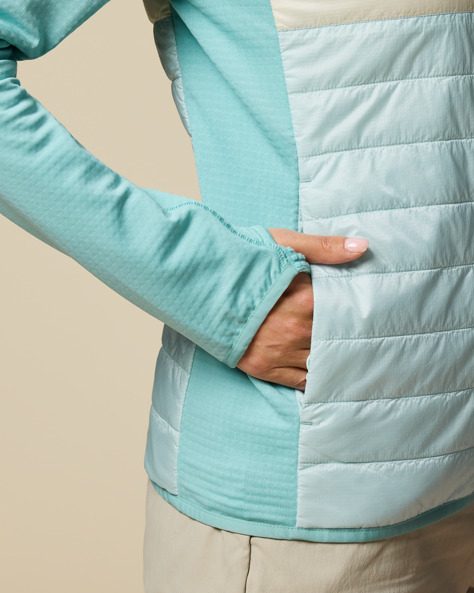 Capa Hybrid Insulated Jacket - Women's - Tide Pool/Surf - US 1657