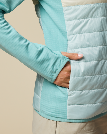 Capa Hybrid Insulated Jacket - Women's - Tide Pool/Surf - US 1657