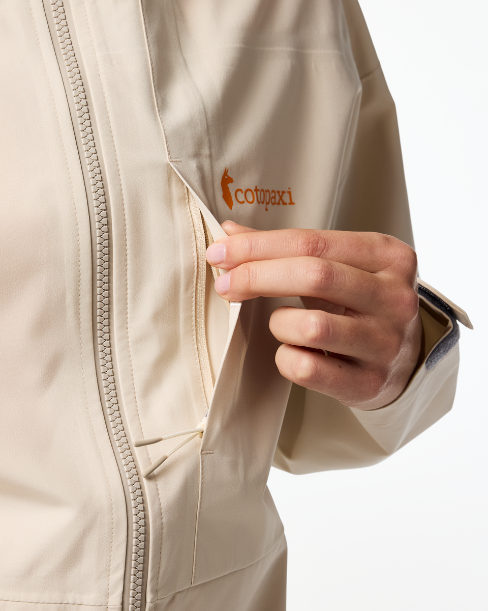 Cielo Rain Jacket - Women's - Cotopaxi Cream - US 2868