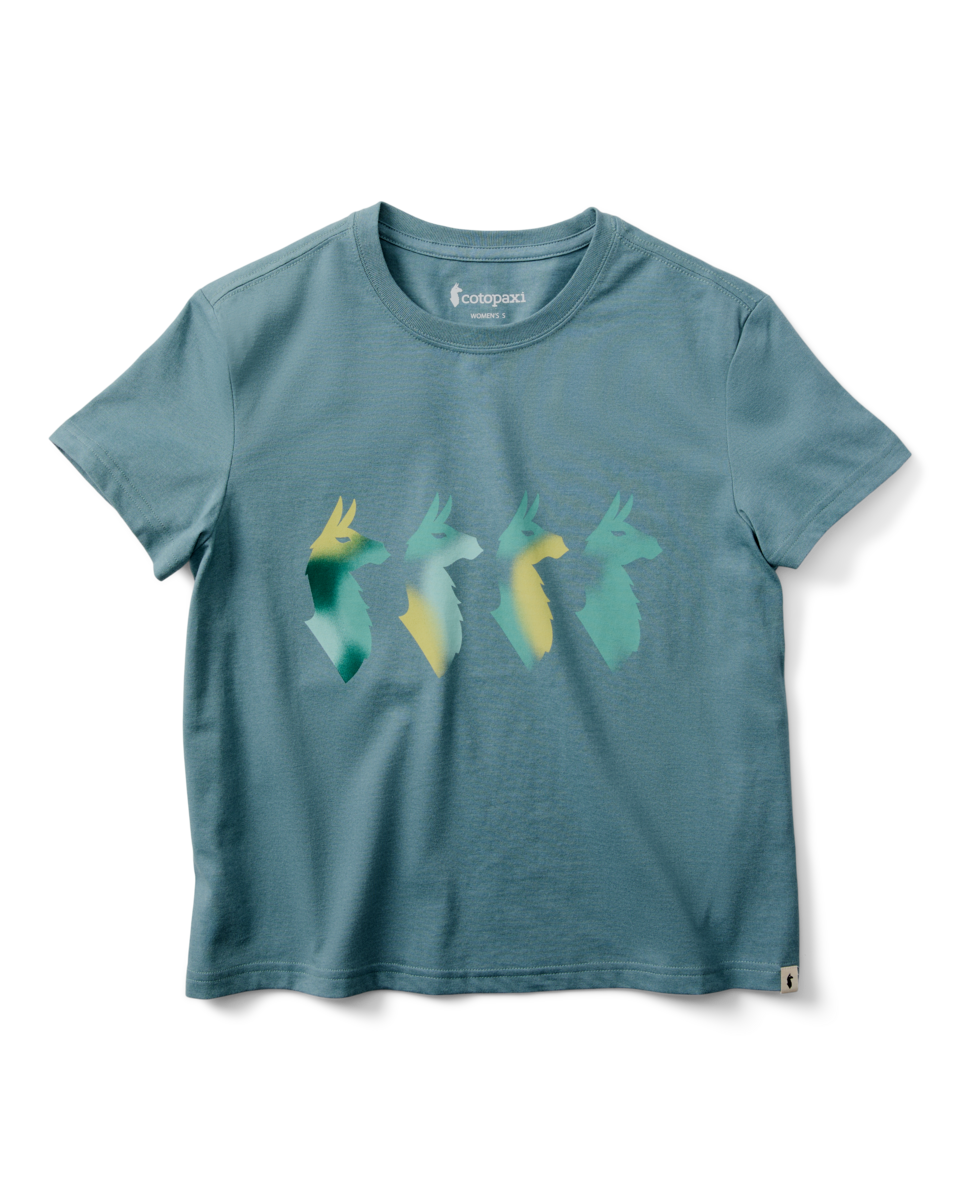 Cuatro Bitmap T-Shirt - Women's - Everglade - US 5030